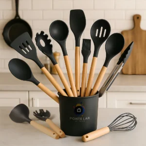 Kit com 12 Utensílios de Cozinha